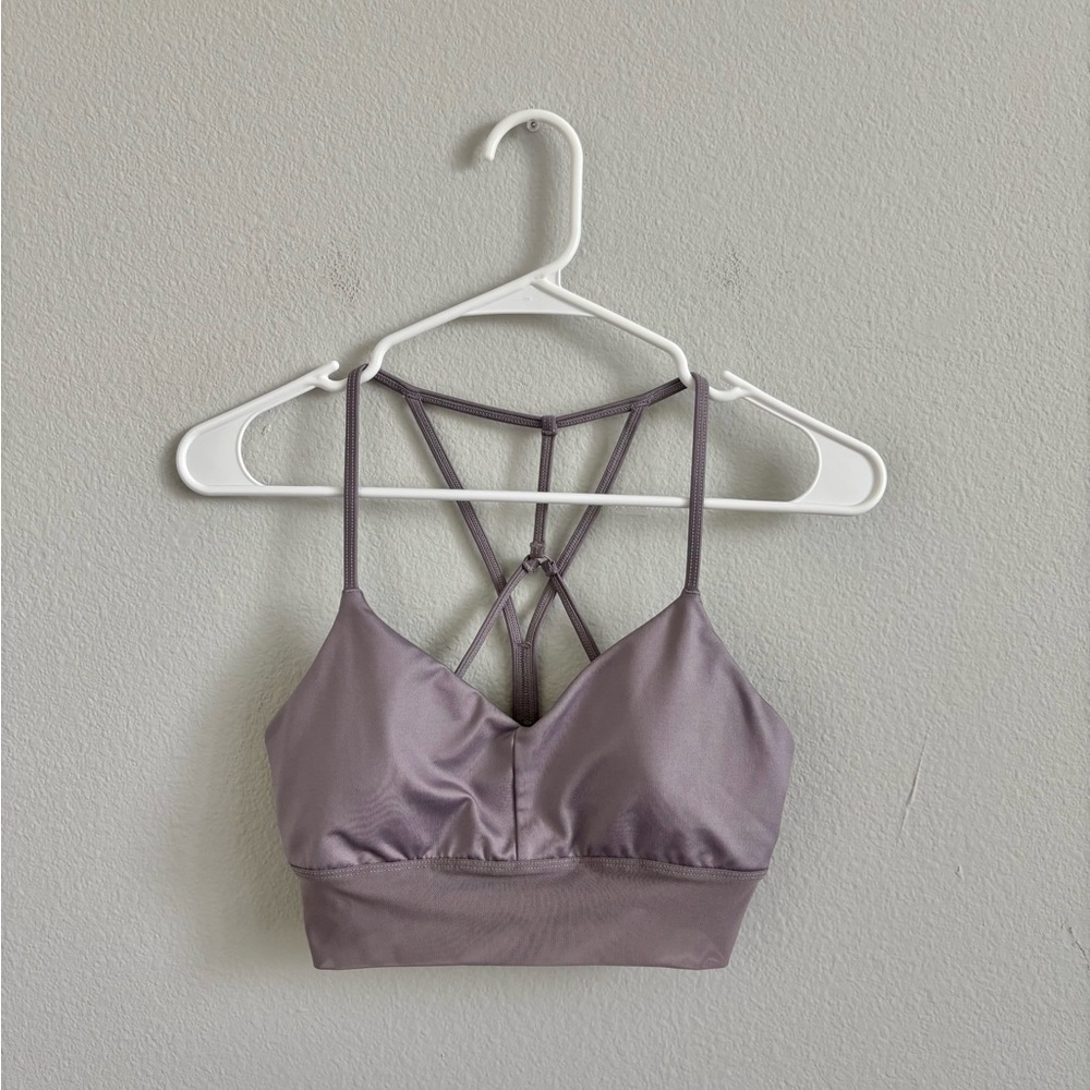 ALO Yoga Purple Sports Bra